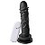 Pênis Com Vibrador E Ventosa 17 X 3,8 Cm Soulsex - Preto - Imagem 1