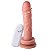 Pênis Com Vibrador E Ventosa 17 X 3,8 Cm Soulsex - Bege - Imagem 2