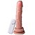 Pênis Com Vibrador E Ventosa 19 X 3,8 Cm Soulsex - Bege - Imagem 1