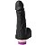 Pênis Vibrador 18 X 4,1 Cm Soulsex - Preto - Imagem 1