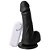 Pênis Com Vibrador E Ventosa 16 X 4,1 Cm Soulsex - Preto - Imagem 2
