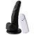 Pênis Com Vibrador E Ventosa 14 X 3,5 Cm Soulsex - Preto - Imagem 2