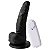 Pênis Com Vibrador E Ventosa 14 X 3,5 Cm Soulsex - Preto - Imagem 3