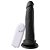Pênis Com Vibrador E Ventosa 18 X 4 Cm Soulsex - Preto - Imagem 2