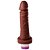 Pênis Vibrador 19,2 X 3,8 Cm Soulsex - Chocolate - Imagem 2