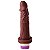Pênis Vibrador 19,5 X 4 Cm Soulsex - Chocolate - Imagem 1