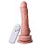 Pênis Com Vibro Ventestimulador 18 X 4,6 Cm Soulsex - Bege - Imagem 1