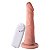Pênis Com Vibrador E Ventosa 17,5 X 4,2 Cm Soulsex - Bege - Imagem 3