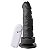 Pênis Com Vibrador E Ventosa 16,5 X 4,2 Cm Soulsex - Preto - Imagem 3