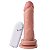 Pênis Com Vibrador E Ventosa 17,5 X 4 Cm Soulsex - Bege - Imagem 2