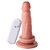 Pênis Com Vibrador E Ventosa 14 X 3,6 Cm Soulsex - Bege - Imagem 2