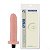 Pênis de Borracha Vibrador Interno Em Cyber 16 X 3,7cm K Gel - Imagem 3
