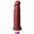 Pênis Vibrador 24 X 5,3 Cm Soul Sex - Chocolate - Imagem 2