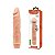 Pênis de Borracha Realístico Com Vibro Em Silicone 21,5 X 4,0 Cm Sexy Import - Imagem 3