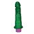 Pênis De Borracha Com Vibrador Recarregável E Aroma 17,5x3,8cm Linha K-softline Kgel - Hortelã - Imagem 2