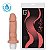 Penis Com Vibro 15,5 X 3,7 Cm Kgel - Bege - Imagem 1