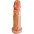 Pênis de Borracha Maciça 16 X 4cm Prazer E Cia - Natural - Imagem 2