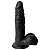 Pênis Maciço Com Ventosa 19,3 X 4,7 Cm Soulsex - Preto - Imagem 1
