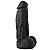 Pênis Maciço Com Escroto 18 X 4 Cm Soulsex - Preto - Imagem 3