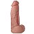 Pênis Maciço Com Escroto 18 X 4 Cm Soulsex - Bege - Imagem 1