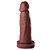 Pênis Maciço 14 X 3,6 Cm Soulsex - Chocolate - Imagem 2