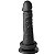 Pênis Maciço Com Ventosa 17,2 X 3,8 Cm Soulsex - Preto - Imagem 3