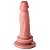 Pênis Maciço Com Ventosa 14 X 3,6 Cm Soulsex - Bege - Imagem 1