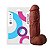 Pênis Maciço 22x5 Cm Soul Sex - Chocolate - Imagem 1