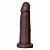 Pênis de Borracha Realística Tom Simples 12,5x4cm Upper - Chocolate - Imagem 2