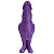 Pênis de Borracha Personagem Execupinto Diversão Ao Cubo - Roxo - Imagem 2