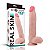 Pênis Super Realístico Com Dupla Camada - Real Skin Lucky - 30,50 X 5,8cm - Si - Bege - Imagem 1