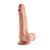 Pênis Super Realístico Dupla Camada Mover 2, 21,8 X 4,4cm Sexy Import - Bege - Imagem 1