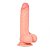 Pênis Super Realístico Dupla Camada Slidy - 17,8 X 3,6cm Sexy Import - Bege - Imagem 2