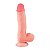 Dildo Super Realístico Dupla Camada Ventosa Removível - 21,2 X 4,8 Sexy Import - Bege - Imagem 2