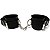 Algema Bracelete Em Bedin Laminado Dominatrixxx - Preto - Imagem 2