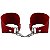 Algema Bracelete Nancy Dominatrixxx - Vermelho - Imagem 2
