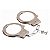 Algema De Metal Cromada Simples Sexy Import - Cromado - Imagem 2