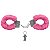Algemas De Metal Revestida Com Pelúcia Sexy Import - Rosa - Imagem 3