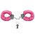 Algemas De Metal Revestida Com Pelúcia Sexy Import - Rosa - Imagem 2