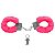 Algemas De Metal Revestida Com Pelúcia Sexy Import - Pink - Imagem 1
