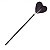 Chibata Coração 35cm Dominatrixxx - Preto - Imagem 2