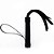 Chicote Tiras 20cm Liso Dominatrixxx - Preto - Imagem 2