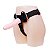Capa Com Cinta Com Vibração Na Ponta Sexy Import - Bege - Imagem 1