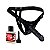 Kit Cinta Com Prótese Ejaculadora 16,5x3,6cm + Slip Hot Pau Brasil - Preto - Imagem 3