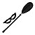 Kit Tiazinha Com Chibata Oval Dominatrixxx - Preto - Imagem 2