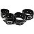 Kit Algema E Tornozeleiras Com Corrente 50cm Dominatrixxx - Imagem 1