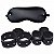 Kit Bondage Algema Tornozeleira E Venda Tapa Olhos Dominatrixxx - Preto - Imagem 1