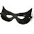 Máscara Mulher Gato Preta Lux Dominatrixxx - Preto - Imagem 1