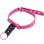 Mordaça De Couro Com Plug Formato De Pênis E Cadeado Sexy Import - Rosa - Imagem 1