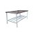 Mesa Tampo Inox 190 X 90 cm BA 1900 900 Metalcubas - Imagem 1